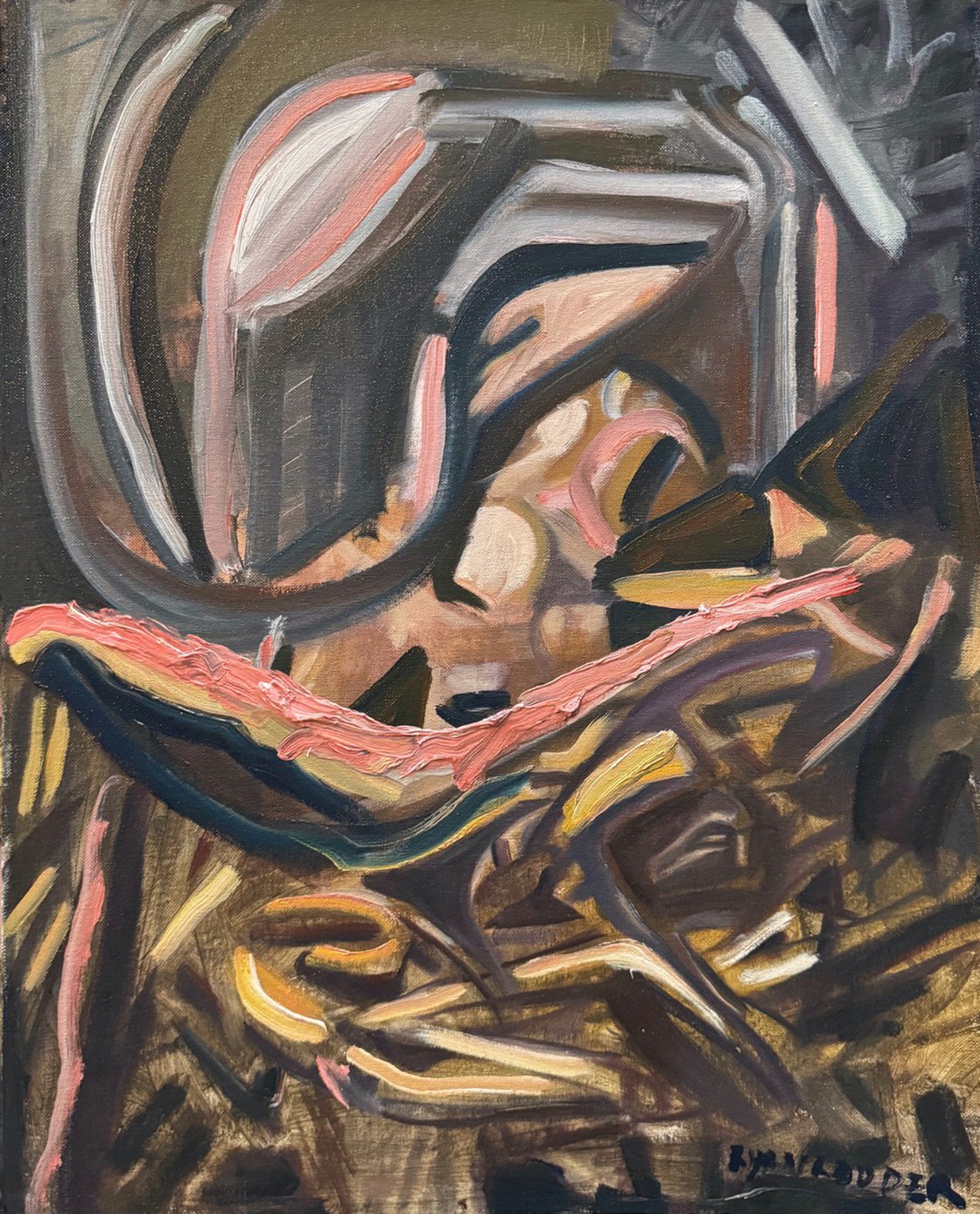 A painting titled 'Jazz by Ryan  Louder' by Ryan Louder