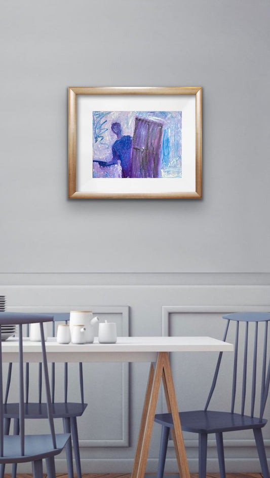 A painting titled 'A Painter by Ryan  Louder' by Ryan Louder
