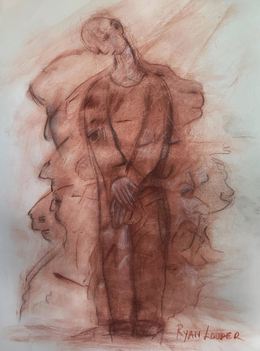 A painting titled 'Peaceful Moment by Ryan  Louder' by Ryan Louder