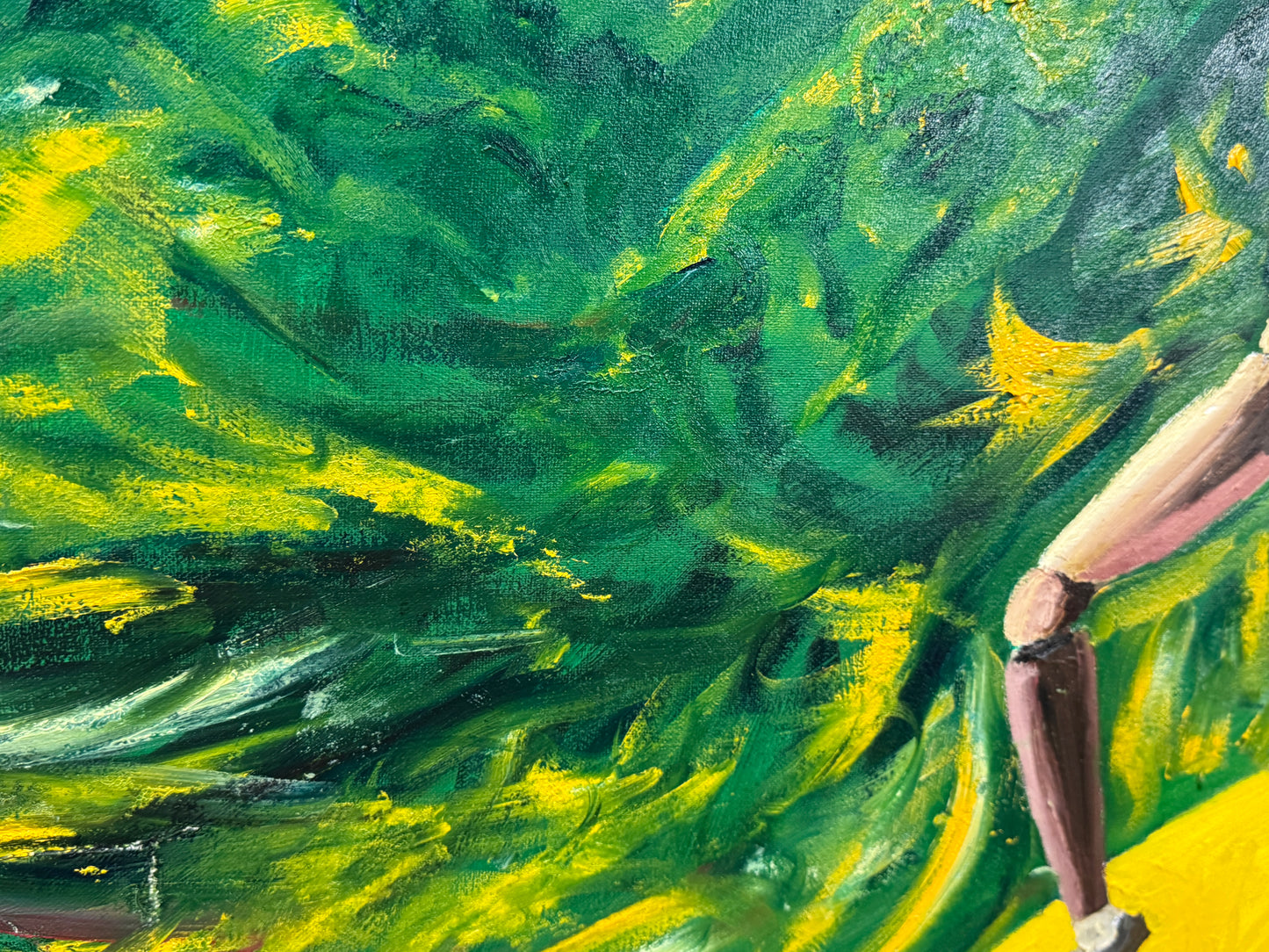 A painting titled 'LIFE IS BRILLIANT by Ryan  Louder' by Ryan Louder