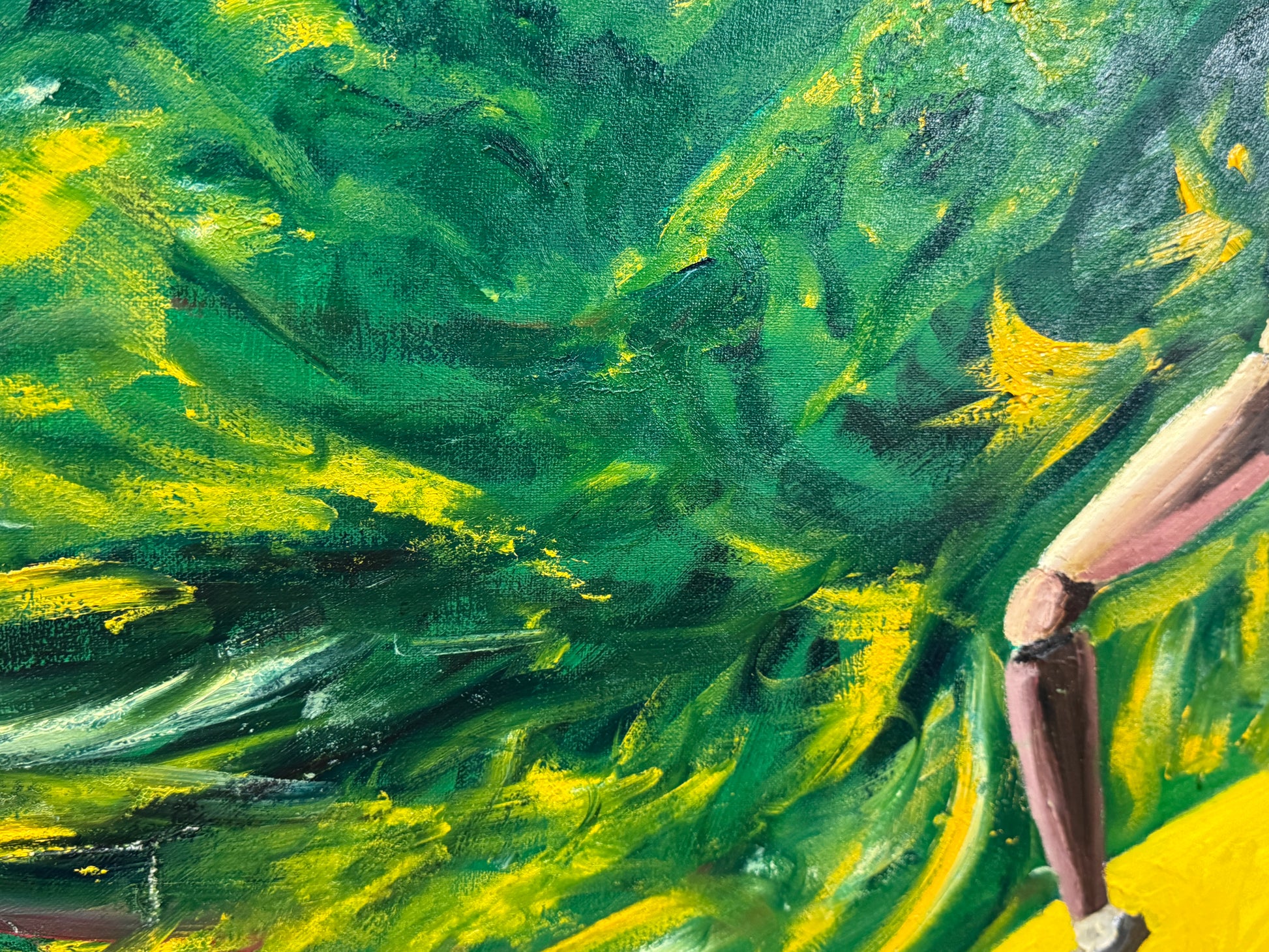 A painting titled 'LIFE IS BRILLIANT by Ryan  Louder' by Ryan Louder