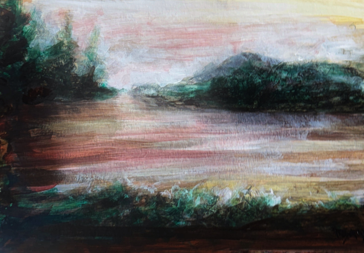 Dawn by the River - Ryan  Louder - Surreal Multi-Layered Vision - Layered Realities