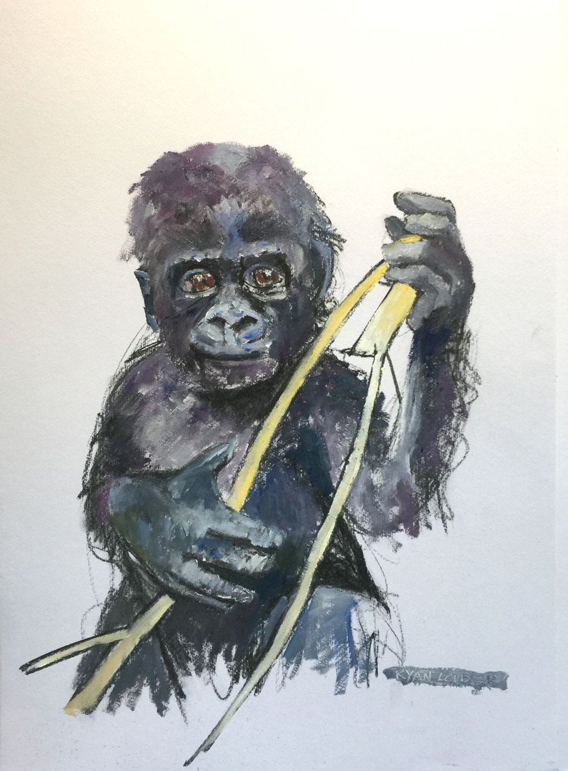 Gorilla by Ryan  Louder - Sold