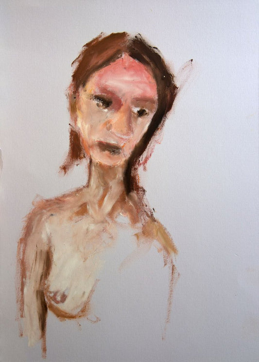 A painting titled 'Nude Study 7 by Ryan  Louder' by Ryan Louder