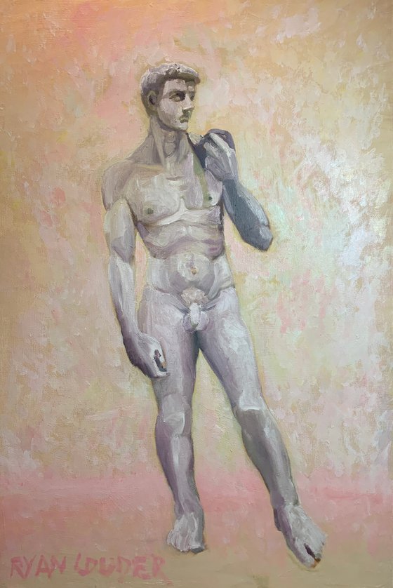 David Painting by Ryan Louder