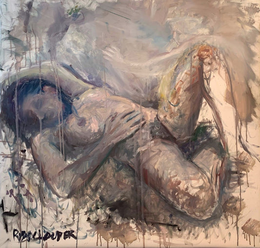 A painting titled 'The Guardian by Ryan  Louder' by Ryan Louder