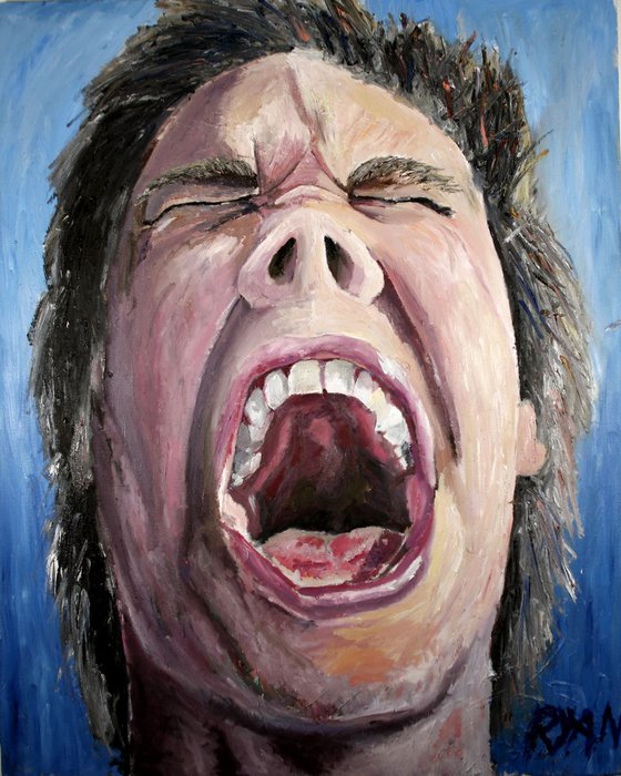 Scream Painting by Ryan Louder