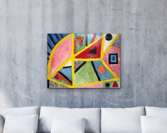 Abstract 009 Painting by Ryan Louder