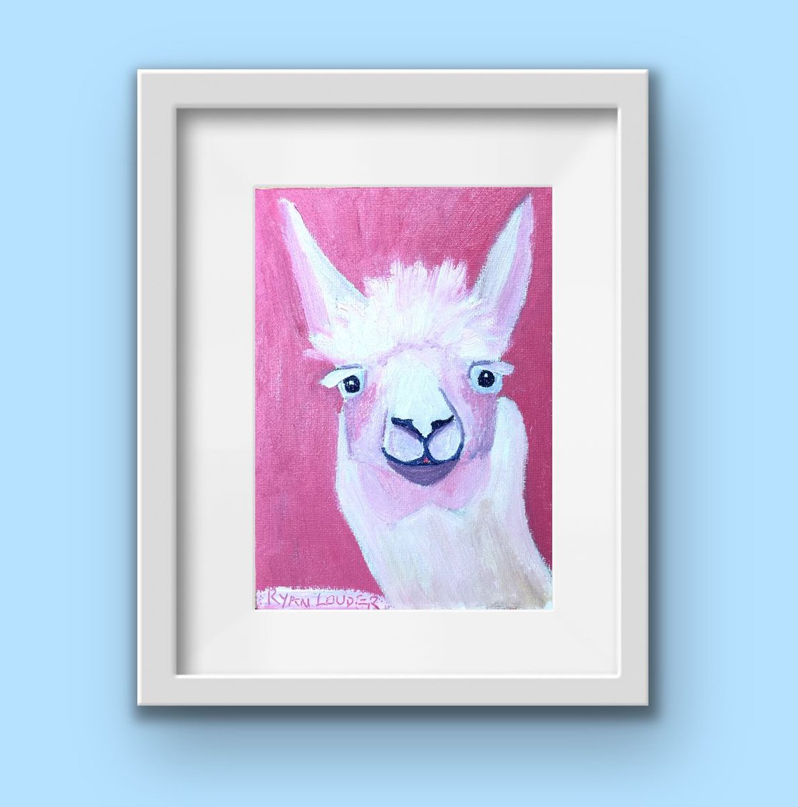 Llama by Ryan  Louder - Sold