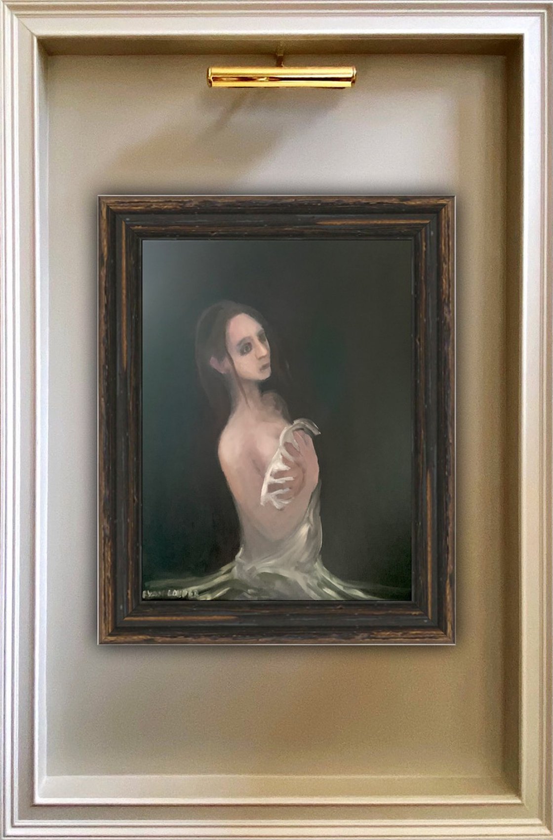 A painting titled 'In The Still Of The Night by Ryan  Louder' by Ryan Louder