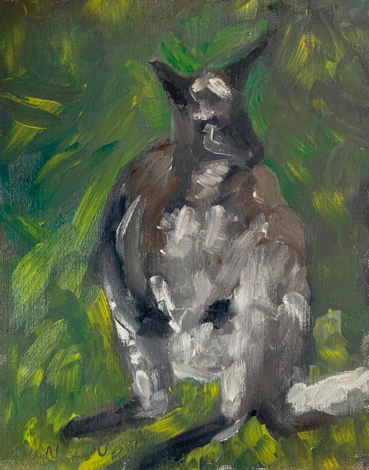 A painting titled 'Wallaby by Ryan  Louder' by Ryan Louder