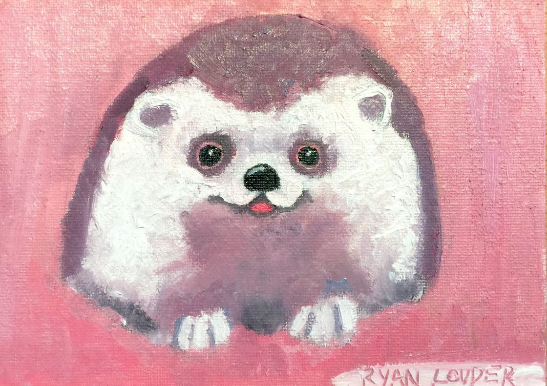 Hedgehog by Ryan  Louder - Sold