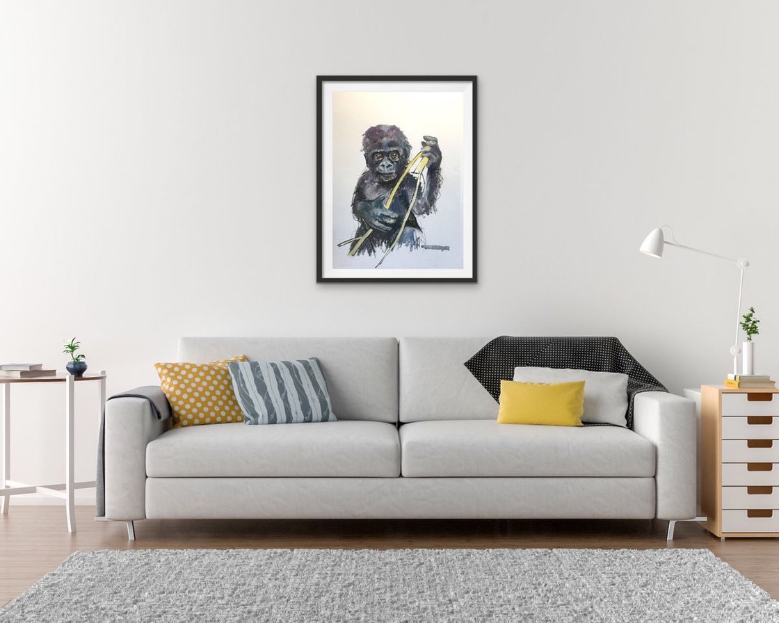 Gorilla by Ryan  Louder - Sold