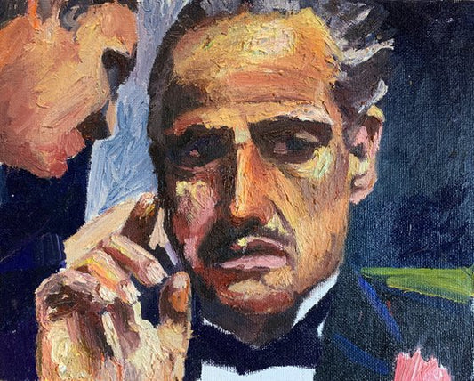 The Godfather Painting by Ryan Louder