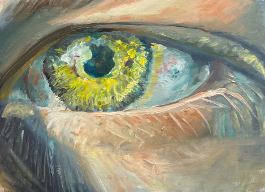 A painting titled 'The Eye by Ryan  Louder' by Ryan Louder