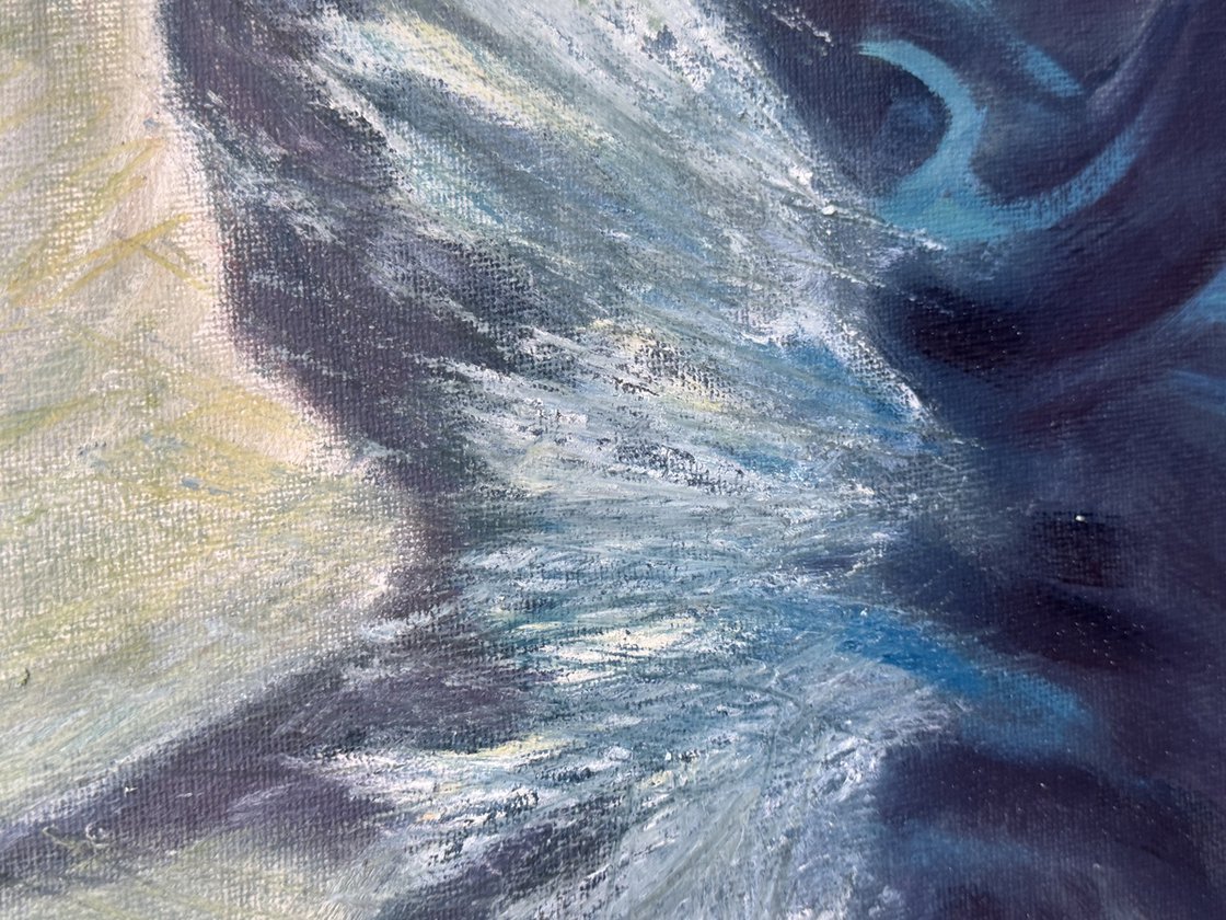 A painting titled 'Lifting Sprits by Ryan  Louder' by Ryan Louder