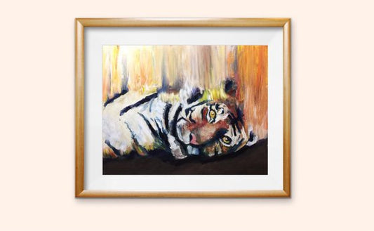 Tiger Painting by Ryan Louder