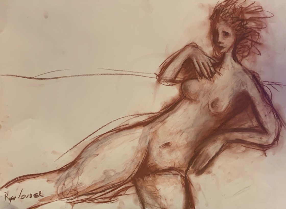 Nude by Ryan  Louder - Surreal Multi-Layered Vision - Hidden Emotional Depths