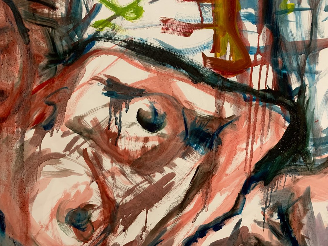 A painting titled 'I Am So I Will Be 3 by Ryan  Louder' by Ryan Louder