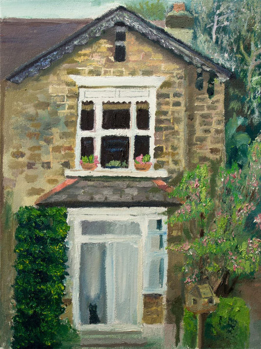 Garden 9x12 Oil On Canvas by Ryan  Louder - Sold