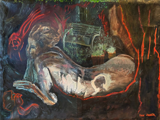 A painting titled 'Midsummer Nights Dream by Ryan  Louder' by Ryan Louder