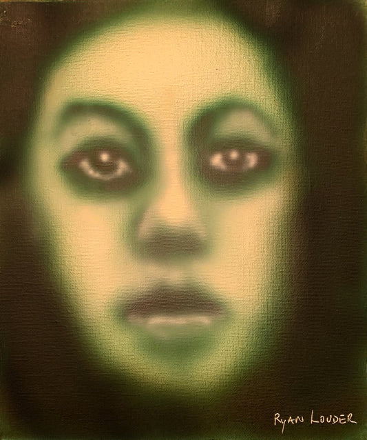 A painting titled 'Wicked by Ryan  Louder' by Ryan Louder