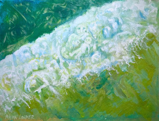 The Wave Painting by Ryan Louder