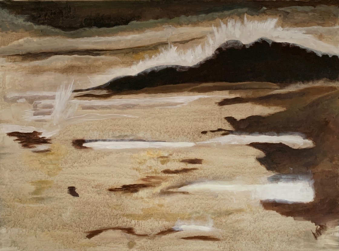 A painting titled 'Somewhere Else by Ryan  Louder' by Ryan Louder