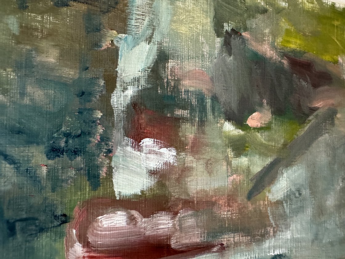 A painting titled 'At A Glance by Ryan  Louder' by Ryan Louder