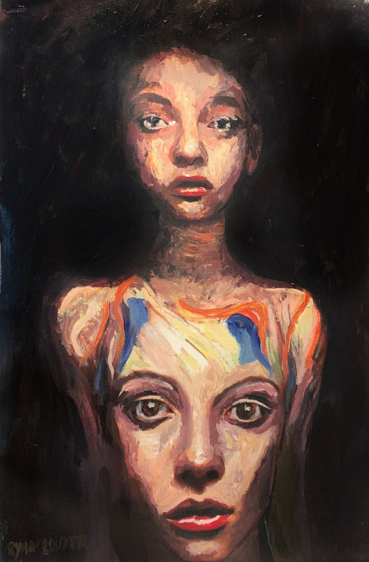 A painting titled 'Perception by Ryan  Louder' by Ryan Louder