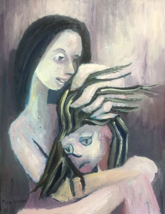 Mother Painting by Ryan Louder