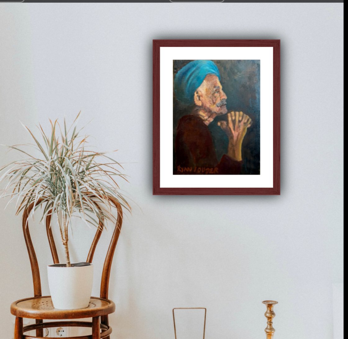 A painting titled 'A Prayer by Ryan  Louder' by Ryan Louder