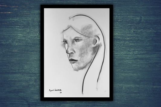 Study of a Woman’s Face by Ryan  Louder - Sold