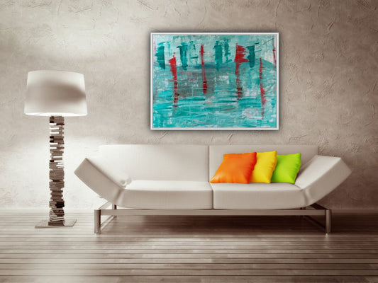 A painting titled 'Hurricane by Ryan  Louder' by Ryan Louder