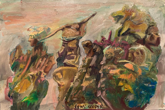 A painting titled 'Hallucination Study 7 by Ryan  Louder' by Ryan Louder