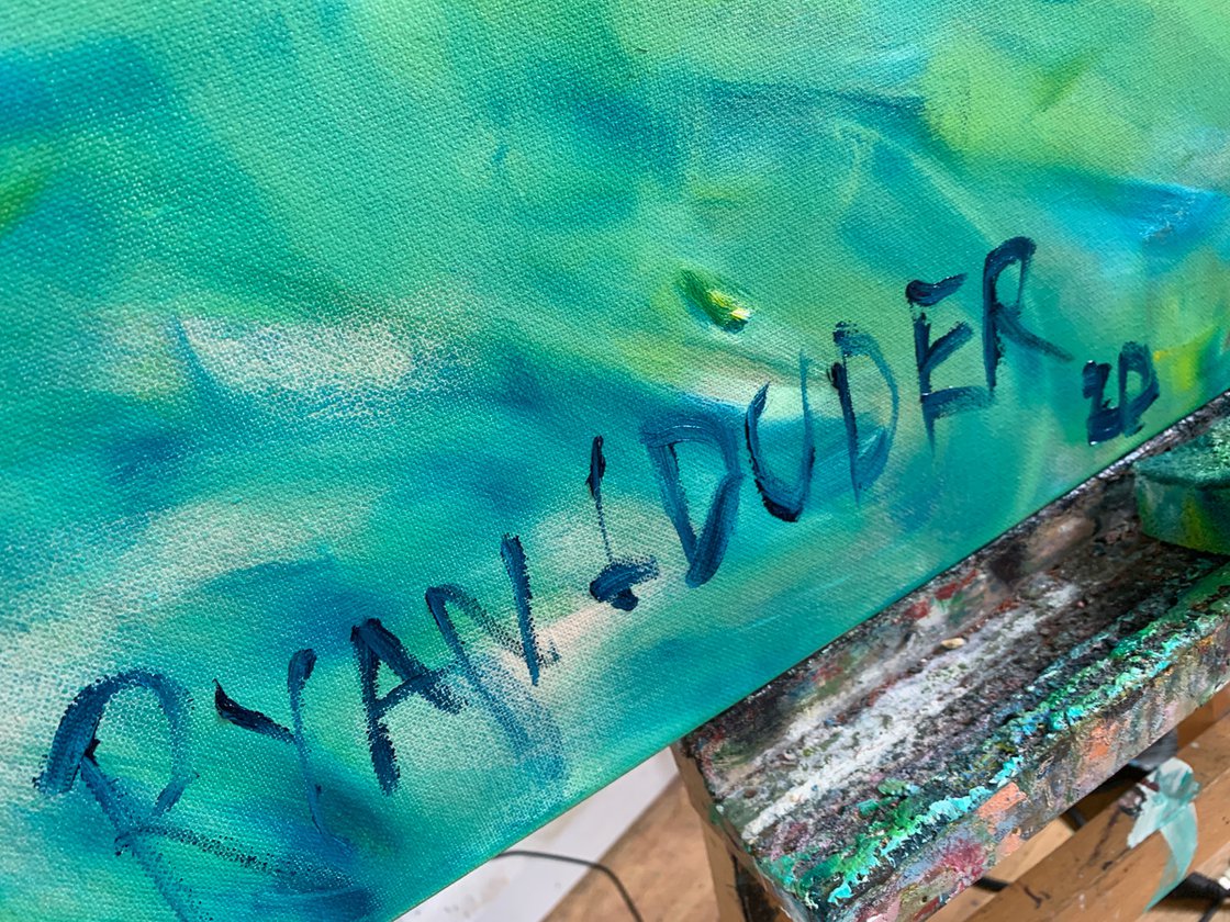 A painting titled 'Her by Ryan  Louder' by Ryan Louder