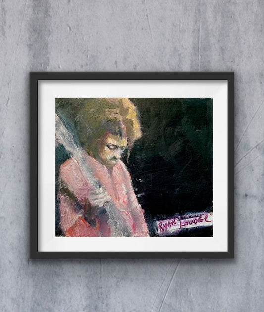 Jimi Hendrix Painting by Ryan Louder