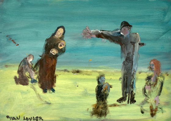 The Irish Famine of 1845 Painting by Ryan Louder