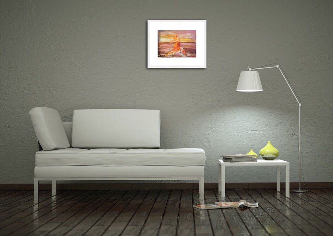 A painting titled 'Dance by Ryan  Louder' by Ryan Louder