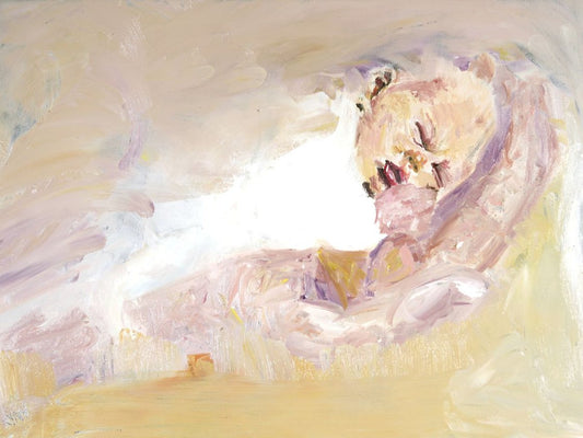 A painting titled 'Baby by Ryan  Louder' by Ryan Louder