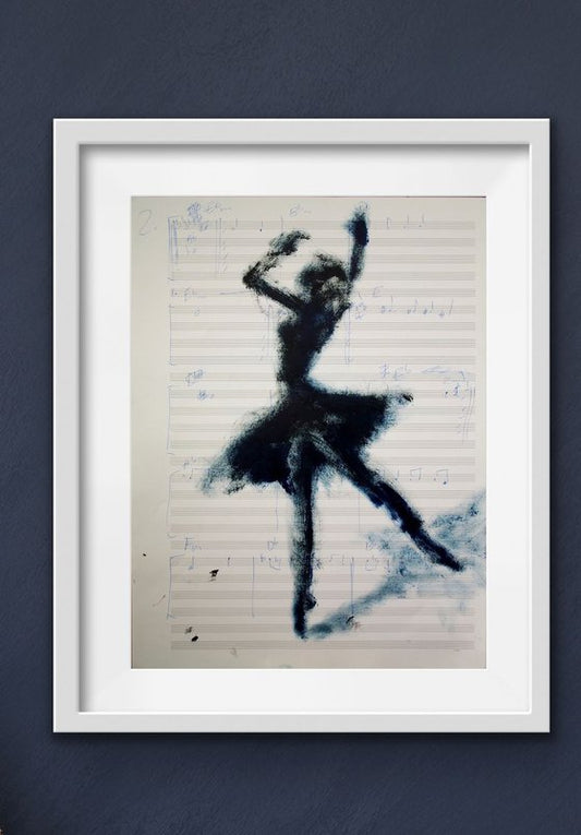 Ballet Picture “For The Applause” Limited Edition Print Painting by Ryan Louder