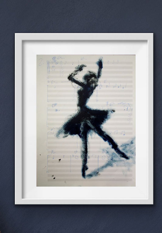 A painting titled 'Ballet Picture “For The Applause” Limited Edition Print by Ryan  Louder' by Ryan Louder