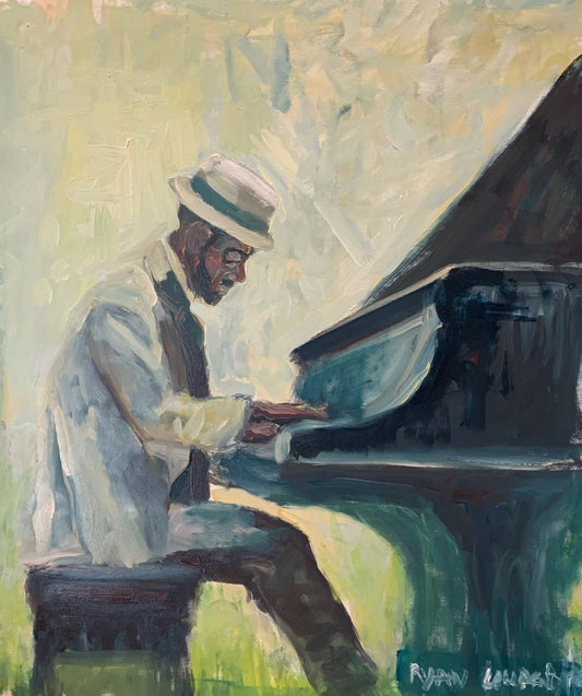 Piano Player by Ryan  Louder - Sold