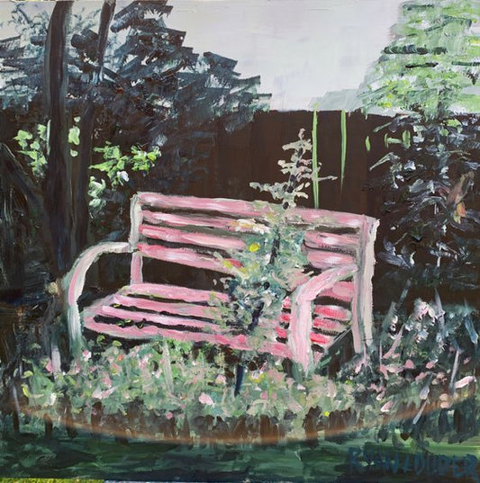 The Forgotten Bench Painting by Ryan Louder