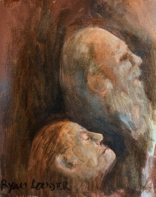 A painting titled 'The Light by Ryan  Louder' by Ryan Louder