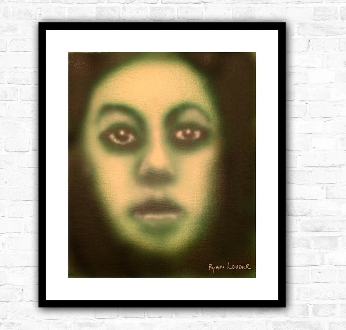 A painting titled 'Wicked by Ryan  Louder' by Ryan Louder