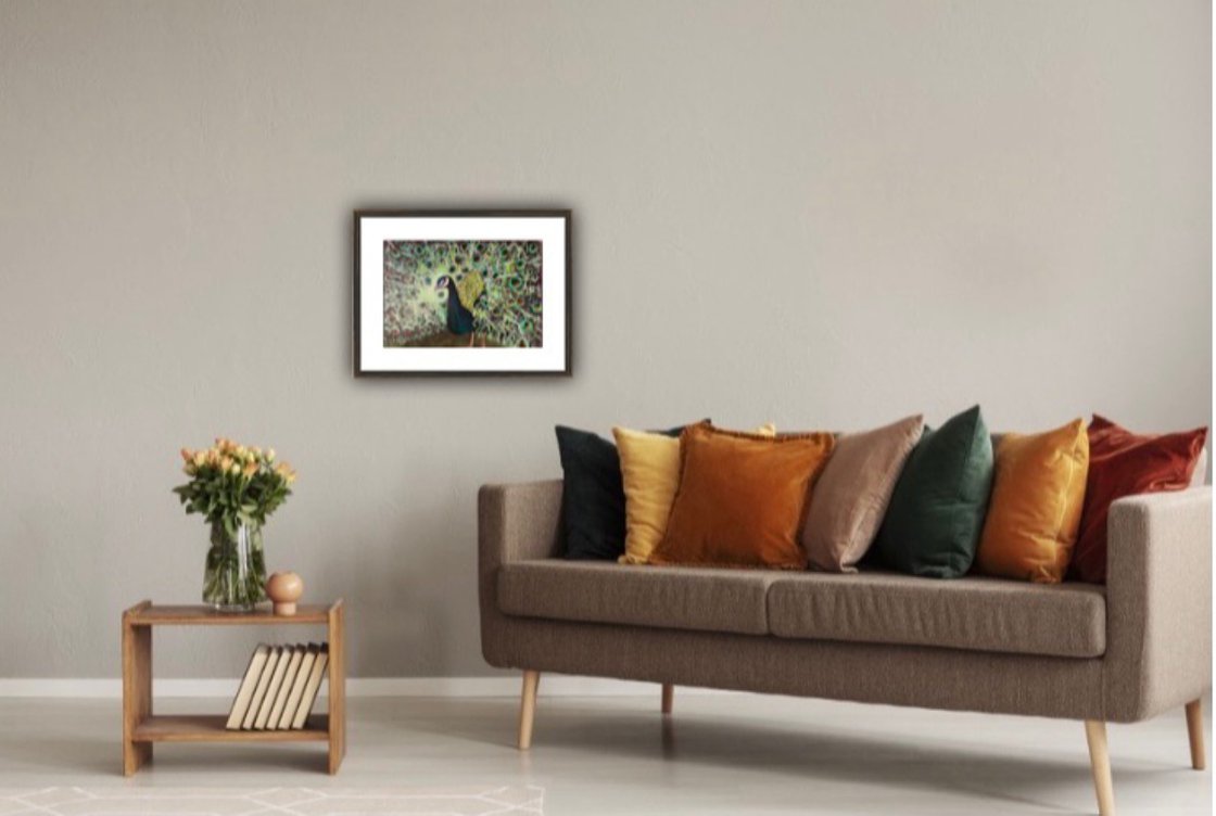 Peacock by Ryan  Louder - Sold