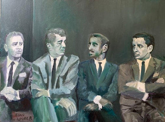 The Rat Pack Painting by Ryan Louder