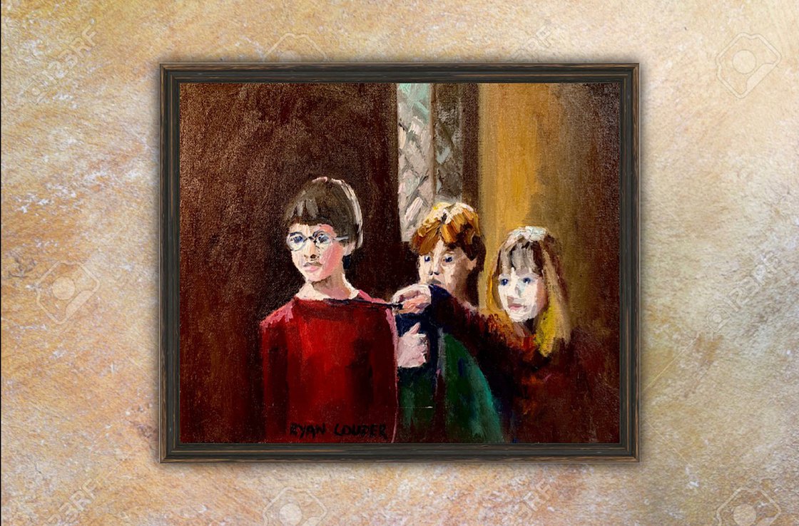 A painting titled 'The Wizard by Ryan  Louder' by Ryan Louder